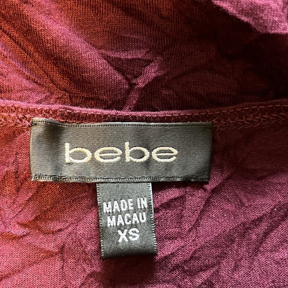 Bebe sequin strapped top xs - Picture 5 of 6